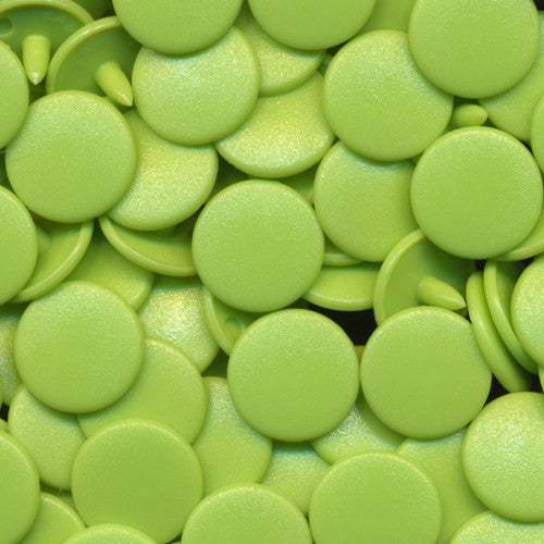 KAM Plastic Snaps Size 16 for Baby Clothing Matte B44 Apple Green