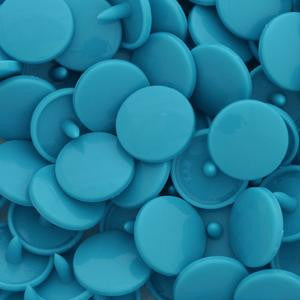 KAM Plastic Snaps Size 20 Extra Long Prong Snap Fasteners B46 Teal