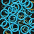 Size 16 Open-Ring Snaps - B46 Teal (25 Sets)