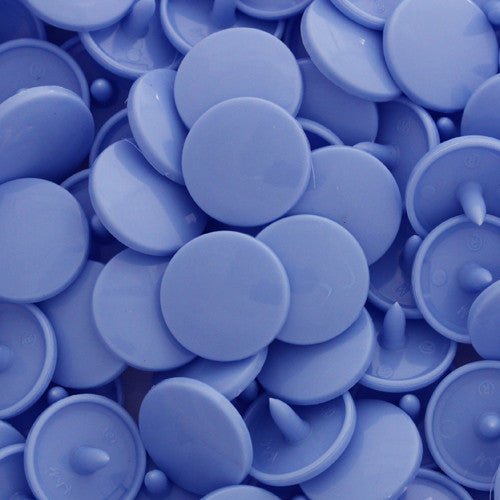 KAM Plastic Snaps Button Snap Fasteners Size 20 Sets B48 Blue Bell