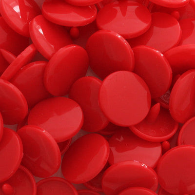 KAM Plastic Button Snaps Size 20 Regular Complete Sets B54 Crimson