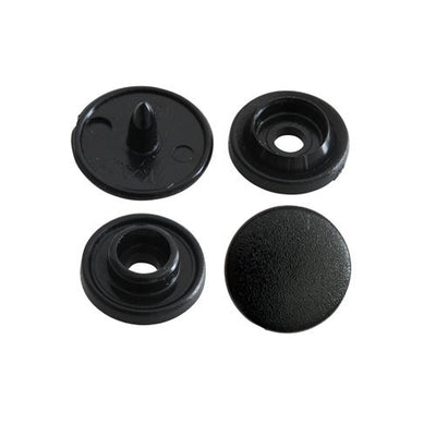 KAM Snap No-Sew Buttons Size 16 Caps Socket Stud Complete Set