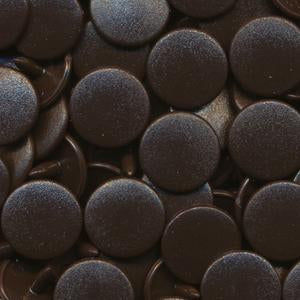 KAM Plastic Snaps Snap Fasteners Size 20 Sets B6 Dark Brown Matte