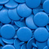 KAM Plastic Snaps Snap Fasteners Size 20 Sets B8 Bright Blue Matte 