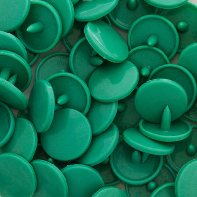 KAM Plastic Snaps Button Snap Fasteners Size 20 Sets D309 Emerald