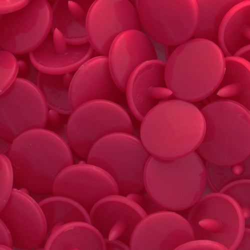 KAM Plastic Snaps Button Snap Fasteners Size 20 Sets D312 Magenta