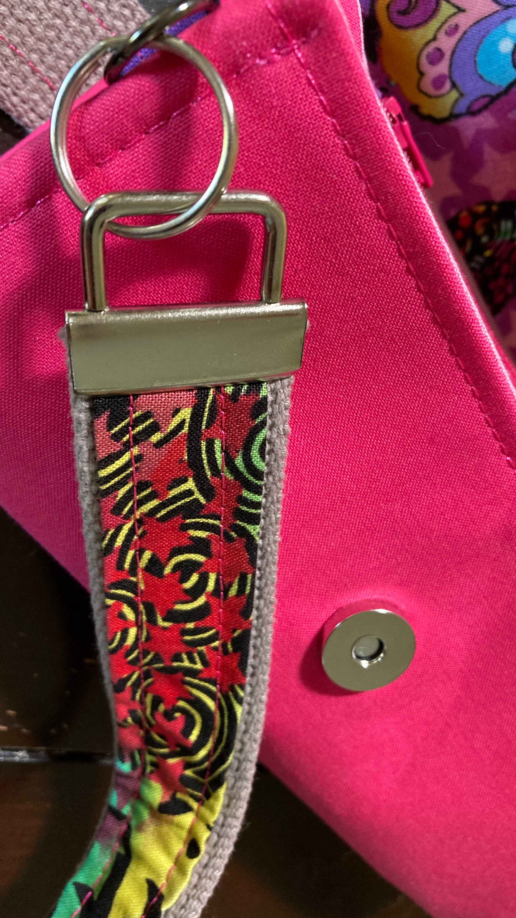 1.25 (32 mm) Key Fob Hardware with Split Rings for Wristlets, Leashes – I  Like Big Buttons!