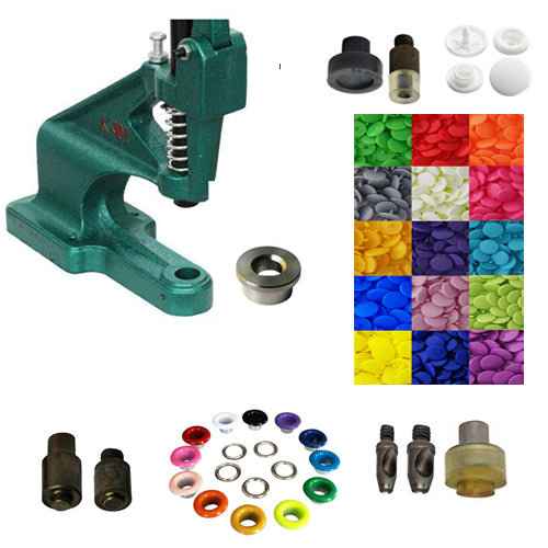 A-Z EMBROIDERY DESIGNS Grommet & Snap Press Bundle