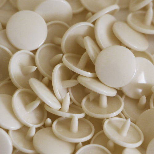 Trimming Shop White Genuine KAM Snaps T5 (Size 20) Plastic Resin Buttons  Snap Fastener Press Studs for Woollen Clothing, Kids Wear, Diapers, Bibs,  DIY