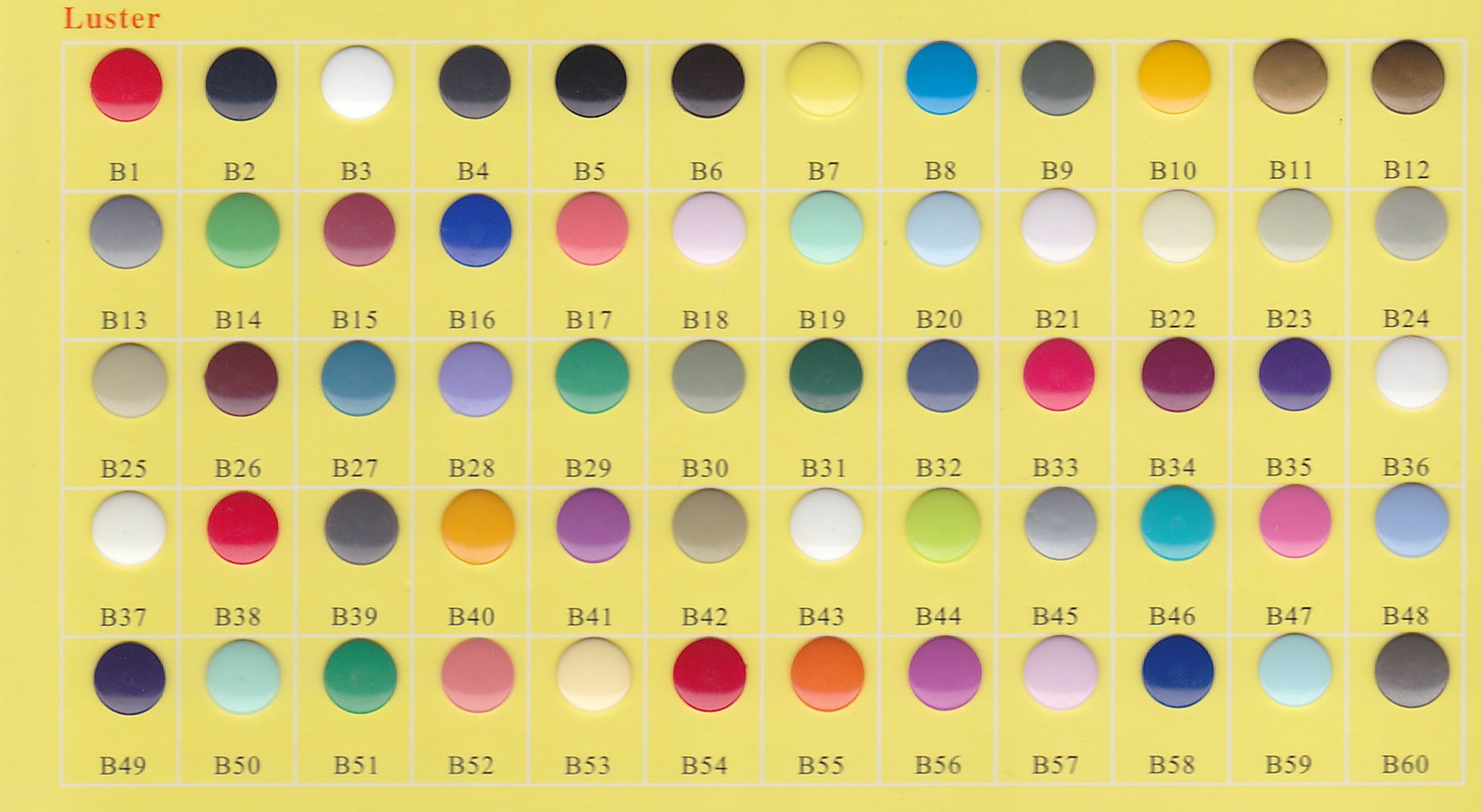 Color Sampler Charts - KAMsnaps®