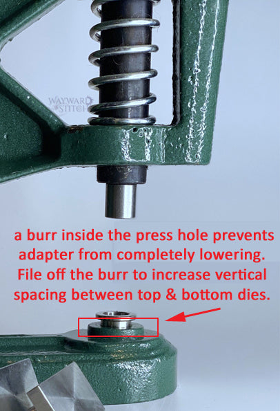 GST-KX Adapter Set (M6 Screw Top & 1/2" Bottom Shank)
