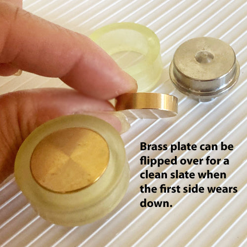 Replacement Plates for 17mm Bottom Hole Cutting Die (2-pk)