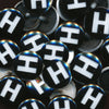 Two-Toned Engraved Letter H for "Heavy" Absorbancy *FINAL SALE*