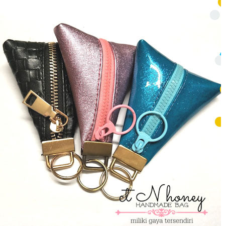 Key Fob Hardware / Bag Strap Ends with Split Rings (10-Pack)