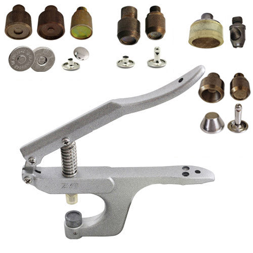 Rivet, Purse Feet & Magnetic Snap Press Bundle for BAG-MAKING