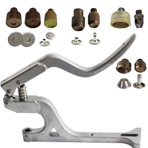 Rivet, Purse Feet & Magnetic Snap Press Bundle for BAG-MAKING