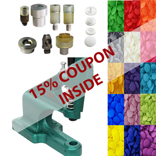 DESIGNS BY LITTLE BEE Plastic Snap Press Bundle