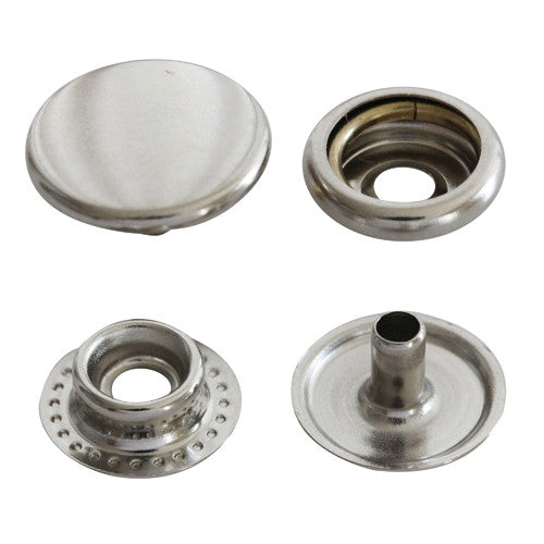 Heavy Duty UTILITY Line Metal Snaps (50 Sets)