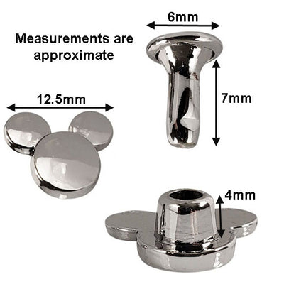 Mouse Rivets (10 Sets) - KAMsnaps®