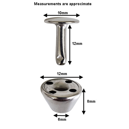 PURSE Feet Rivets (20 Sets)